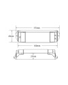 CONTROLADOR TENSION CONSTANTE V1-L/P  12-48V PULSADOR & RF